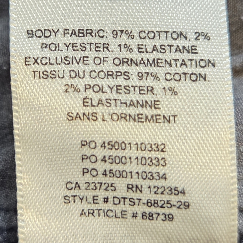 Wilfred Free Aritzia Black Cargo Pants Women’s Size 6 Adjustable Ankle - Picture 9 of 9